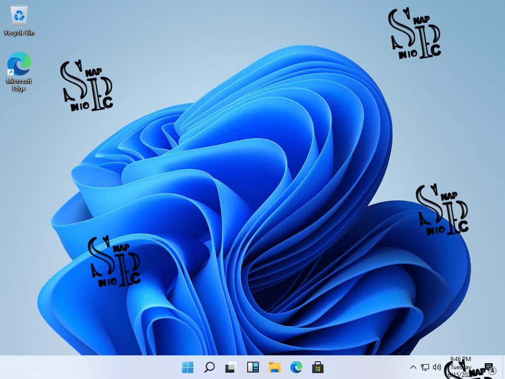 Windows 11 desktop user interface