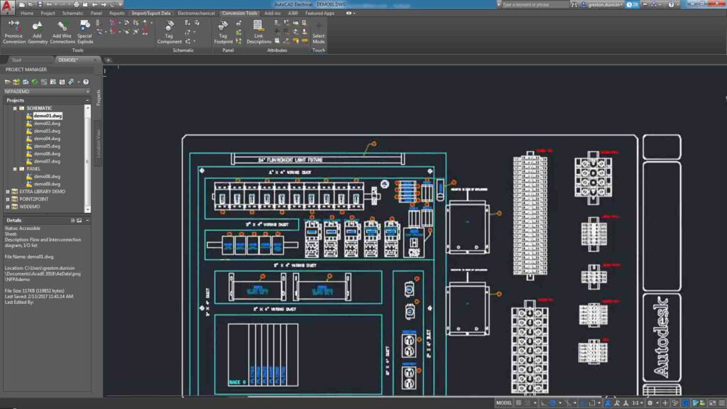 autodesk autocad electrical userinterface