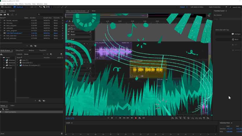 adobe audition userinterface